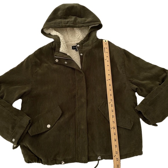 Love Tree Women’s Military Green Fleece Jacket Size:S - Picture 3 of 5